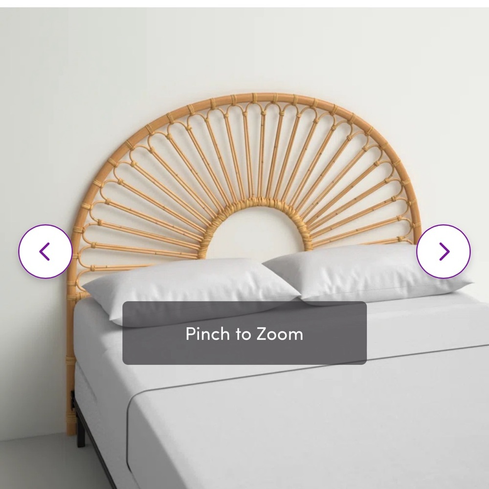 Wayfair headboard - Picture 3 of 3